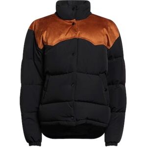 NWT Rag and Bone down puffer black with faux suede detail size small